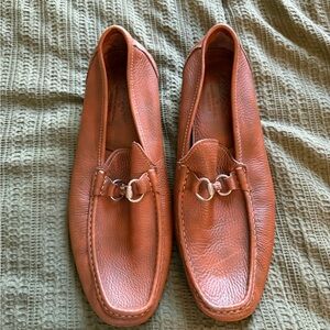 Men’s Size 13 Sandrino by Sandro Moscoloni Brown Leather Loafers